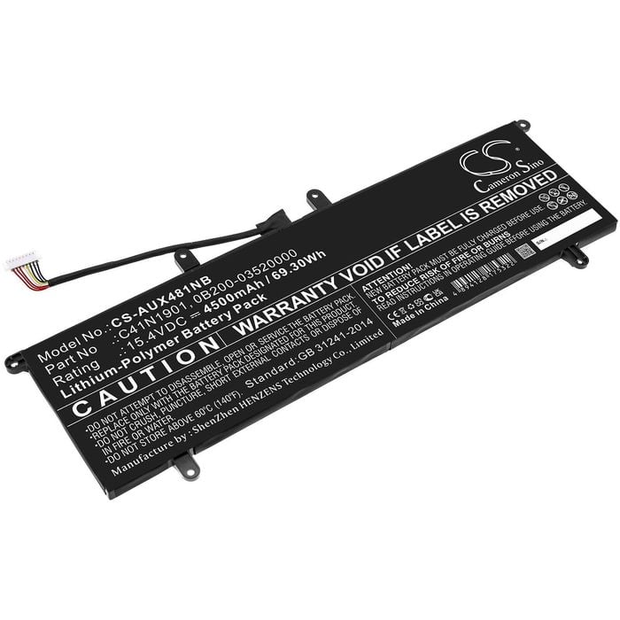 Cameron Sino C41n1901, 0b200-03520000 Battery Replacement [cs-aux481nb]