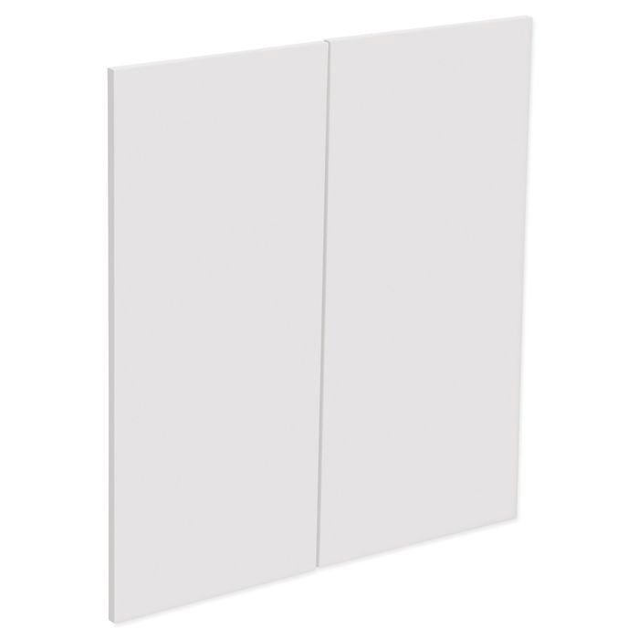 Kaboodle Coconut Milk Modern Corner Base Cabinet Door - 2 Pack