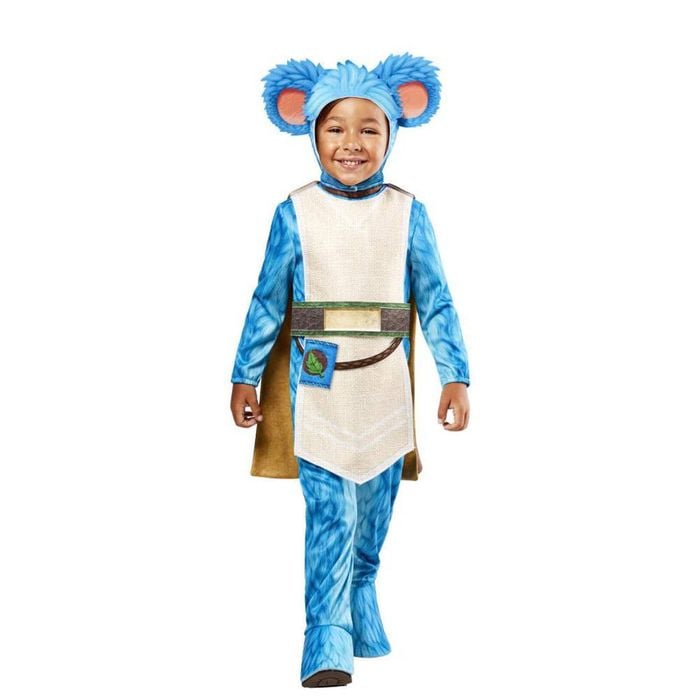 Nubs Young Jedi Adventures Child Halloween Costume with Cape Headpiece and Jumpsuit, 3-5-YRS