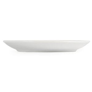 Olympia Coupe Plates Whiteware 12 Pack 180mm Vitrified Porcelain Commercial Tableware