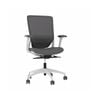Olg Engage Office Chair With Arms Mesh Back Light Grey Seat