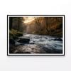 River Flows, Mountains of Wales  Print 100% Australian Made 90x60cm  (Poster)