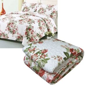 Bloomington Babylon 3 Pce Lightly Quilted Polyester Cotton Coverlet Set Queen/King