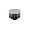 Chrome Push-In Filter Breather - Short Style
