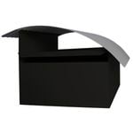 Sandleford Letterbox Post Mounted Surf Black
