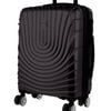 Pierre Cardin Cabin Hard-shell Suitcase Travel Luggage Bag 54cm/48l Black