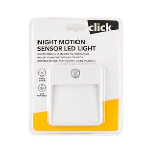 Click USB Powered Motion Sensor LED Night Light