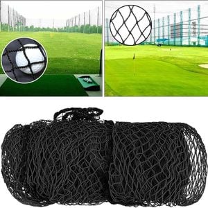 Provecta 3x3m Heavy Duty Golf Practice Net Impact Training Netting Outdoor Black