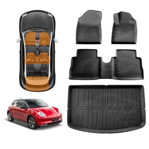 3D All-Weather Floor Mat Boot Liner Carpet for GWM Ora 2023-Onwards Cargo Trunk Mat Luggage Tray