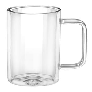 Wilmax England 250ml Thermo Double Wall Glass Cup - Clear