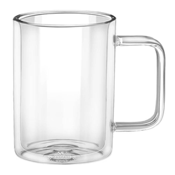 Wilmax England 250ml Thermo Double Wall Glass Cup - Clear