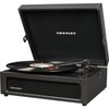 Crosley Bluetooth Portable Turntable Voyager Black Plays 3 Speeds Criw8017b-Bk4