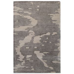 Designer Handmade Wool Rug-Egypt 6350-Cream Grey-160x230cm
