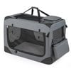 Costway 91cm Collapsible Dog Crate Portable Pet Travel Kennel Cat