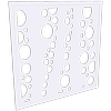 ProtectorAl 300-940w x 300-940h Surfmist Bubbles Framed Composite Decorative Panel 