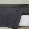 Bedding Co. Flat Sheet 1200TC Egyptian Cotton Charcoal King