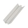 James Hardie 6 x 2700mm White Aluminium H/glaze Internal Corner