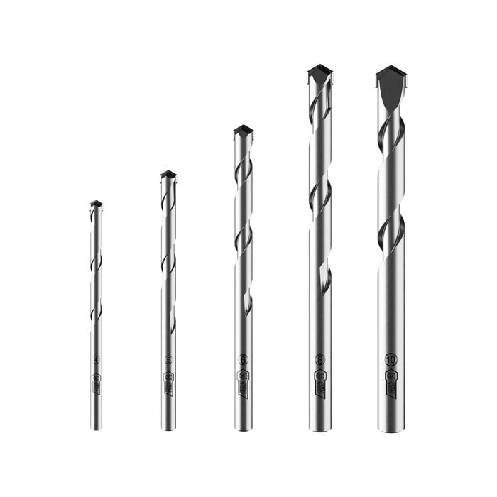 Full Boar 5 Piece Masonry Drill Bit Set