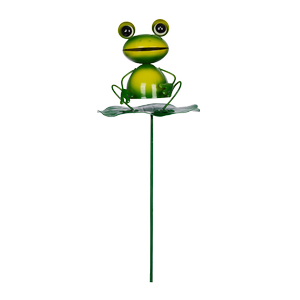 Northcote Pottery 3D Frog Metal Stake