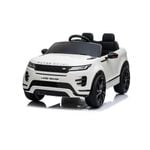 Land Rover Licensed Kids Electric Ride On Car Remote Control by Kahuna - White