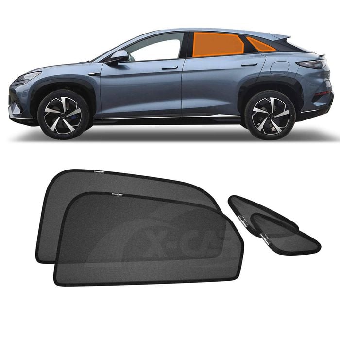 Rear Port Window Sun Shade for BYD SEALION 7 SEALION7 2025-Onwards Car Sun Blind Mesh