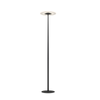 Telbix Faro Modern Standing Floor Lamp Light Metal Acrylic Black
