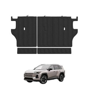 AUSGO Back Seat Protector for Toyota RAV4 2026-Onwards Kick Mats 4PCS