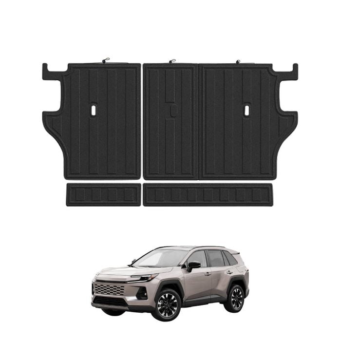 AUSGO Back Seat Protector for Toyota RAV4 2026-Onwards Kick Mats 4PCS