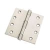 Lane 100 x 100 x 2.5mm Satin Stainless Steel Architectural Fixed Pin Butt Hinge