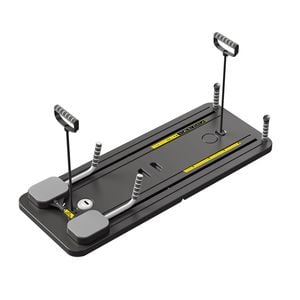 Fitnesslab Black Pilates Board Reformer - Foldable Set For Full-body Workouts