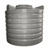 Clark Tanks 1000L Round Poly Water Tank - Gull Grey