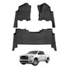 AUSGO Car Floor Mats for RAM 1500 DT Series Crew Cab 2023-Onwards All-Weather Floor Liners