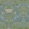 Emiliana Soft Blue Wallpaper. 53cm x 10.05m