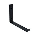 Carinya 240 x 185mm Black Hanging Lipped Angle Bracket