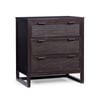 Teamson Home Hatteras Dresser with 3 Rattan Inset Panel Drawers, Espresso