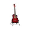 Karrera 38in Pro Cutaway Acoustic Guitar with guitar bag - Red Burst