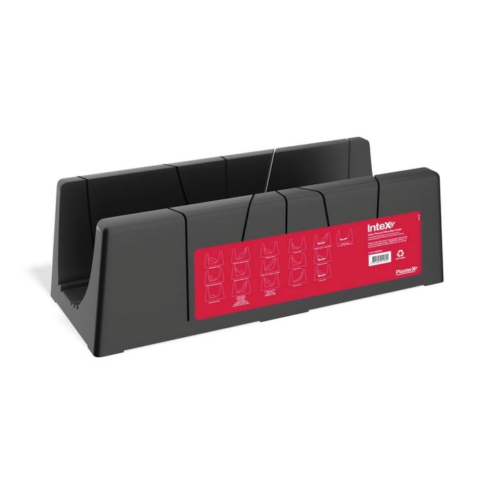 Intex Cornice PlasterX® Plastic Dual Mitre Box (55/90/135°, 55/75/90mm)