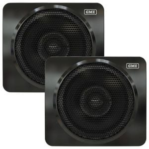 Gme Gs320b 60w 4" Marine Box Speakers - Black