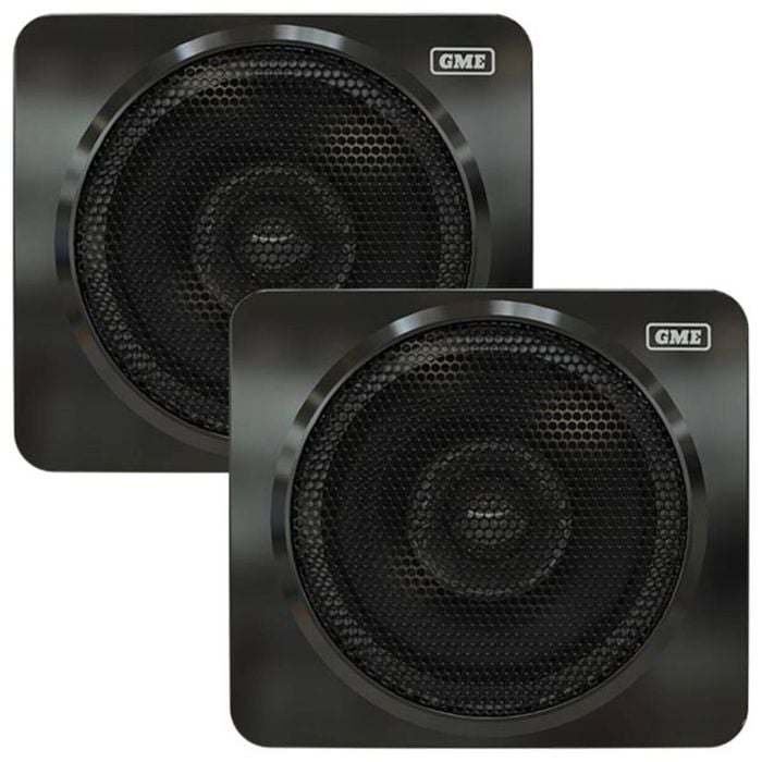 Gme Gs320b 60w 4" Marine Box Speakers - Black