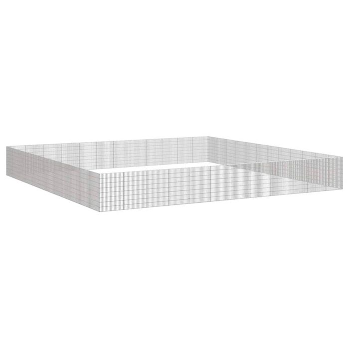 vidaXL Free Range Animal Enclosure Pet Playpen Run 48-Panel Galvanised Iron