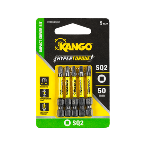 Kango HYPERTORQUE™ 50mm SQ2 Impact Driver Bit - 5 Pack