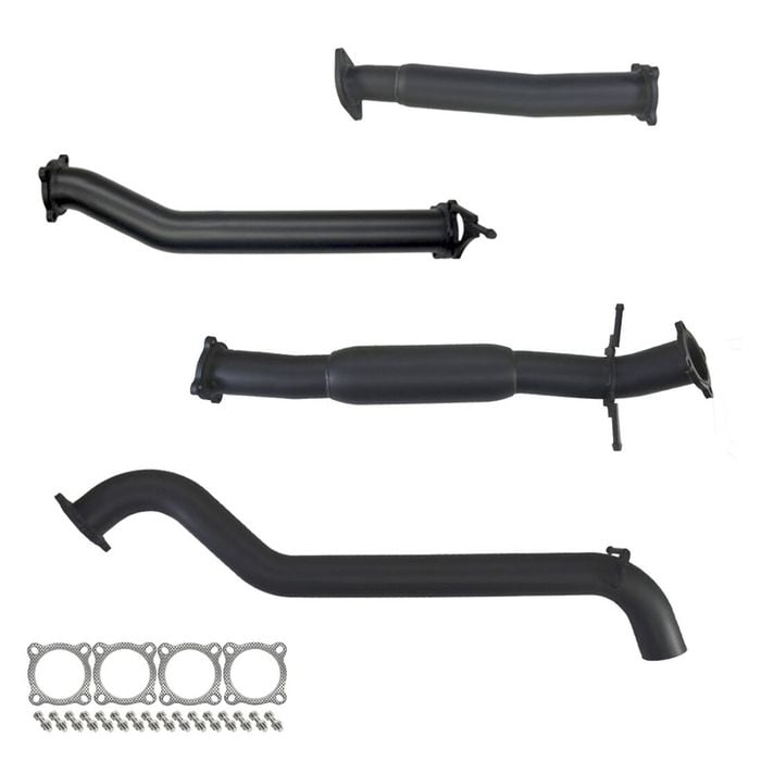 Ignite Exhausts Dpf Back For Ford Ranger Px3 2.0l 3" Hotdog Resonator 409 Stainless Steel