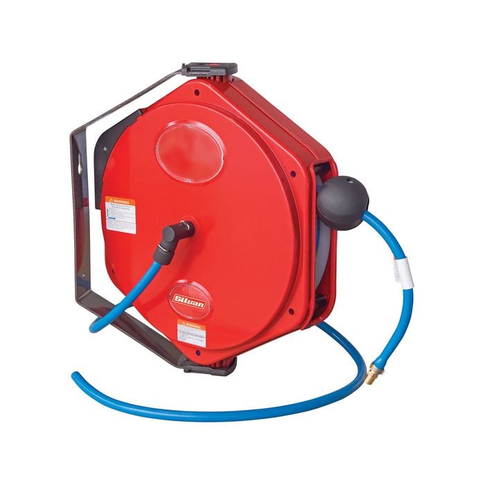 Silvan 15m Spring Retractable Hose Reel