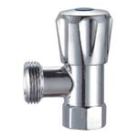 Syneco 20mm Chrome 1/2 Turn Washing Machine Cock