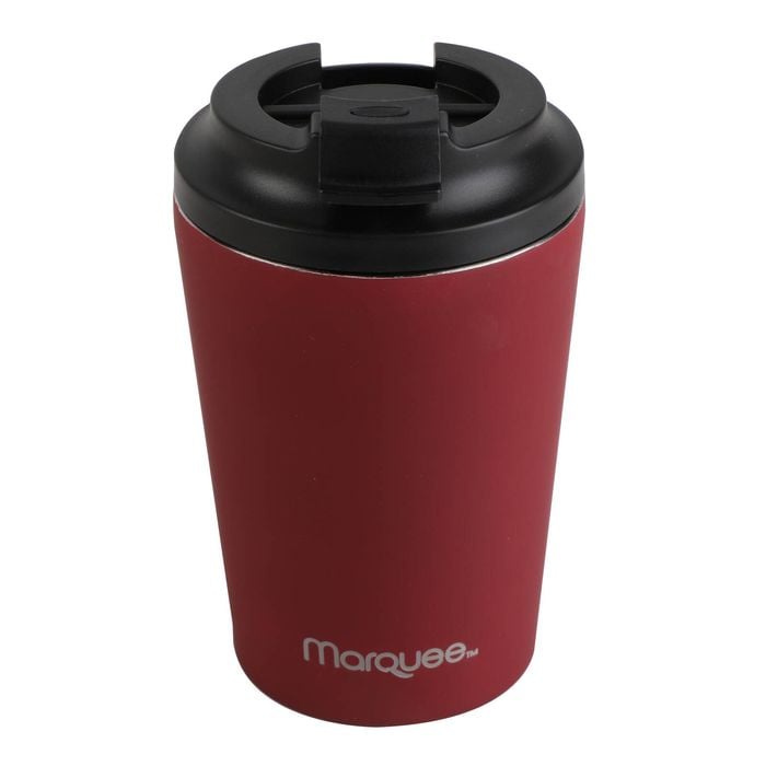 Marquee 350ml Maroon Coffee Tumbler
