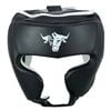 Javson Boxing Headguard Martisl Arts Headgear  Black / White - Small