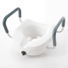 Q-Assist 150kg Weight Rating Raised Toilet Seat and Handrail