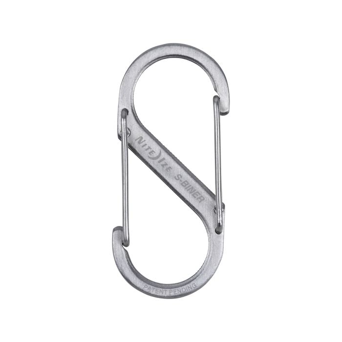Nite Ize S-Biner Stainless Steel Dual Carabiner #2 - Stainless