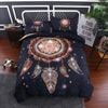 3D Dark Dreamcatcher Feather  Quilt Cover Set Bedding Set Pillowcases