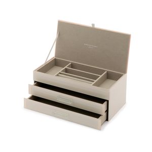 One Six Eight London GABRIELLA Nude Large Jewellery Box